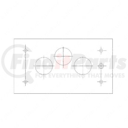 Freightliner 636524000 Bulkhead Pass-Thru Gasket