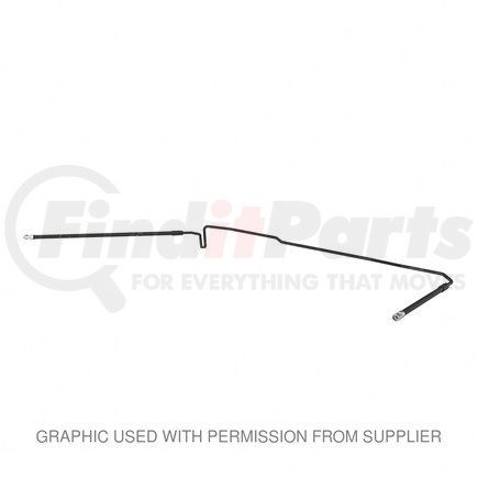 Freightliner 721686000 Transmission Oil Cooler Hose - Supply, JIC Fittings