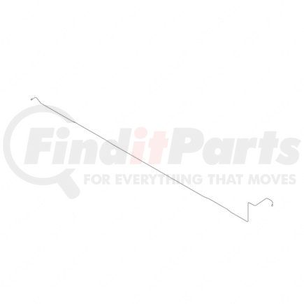 Freightliner 12-28542-000 ABS Hydraulic Piping Tube - Left Side, Steel