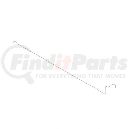 FREIGHTLINER 12-28542-000 - abs hydraulic piping tube - left side, steel | tube - brake, del, left hand, front, low, pos1