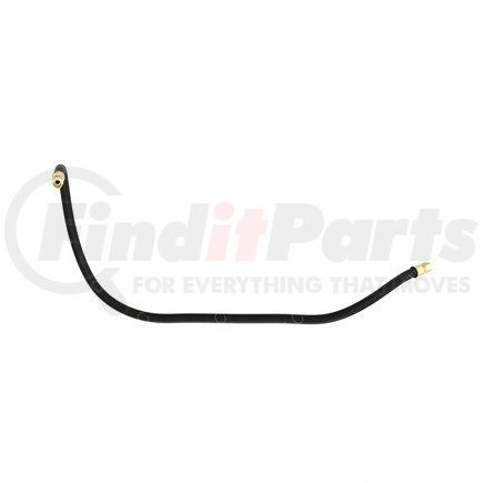 Freightliner 12-21021-052 Air Brake Air Line - Synthetic Rubber, Black, 0.19 in. THK, 3/4-16 in. Thread Size
