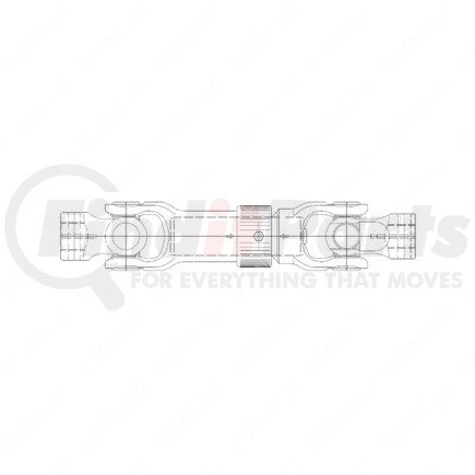 Freightliner 14-16026-000 Steering Column Shaft - Black