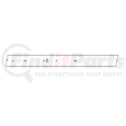 Freightliner 15-13879-480 Frame Rail - 0.344, Right Hand