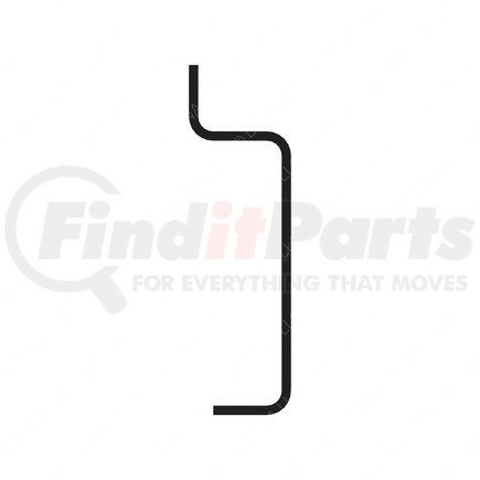 Freightliner 15-17899-003 Engine Mount Crossmember Bracket - Right Side, Steel, 0.25 in. THK