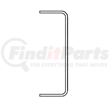 Freightliner 15-19543-393 Frame Rail - 1/4 in. x 10-1/2 in. x 3.41 in., Right Hand