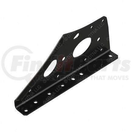 Freightliner 15-20201-003 Frame Crossmember Bracket - Left Side, Steel, 612 mm x 75 mm, 7.93 mm THK