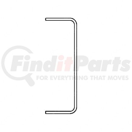 Freightliner 15-19527-080 Frame Rail Liner - Right Side, Steel, 80 in. x 9.38 in., 0.25 in. THK