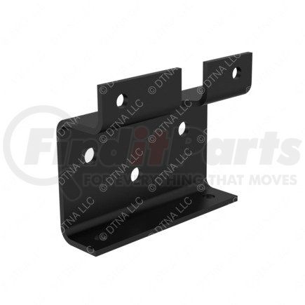 Freightliner 15-26170-000 Engine Mount Crossmember Bracket - Left Side, Steel, Black, 6.35 mm THK