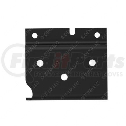 Freightliner 15-26171-001 Engine Mount Crossmember Bracket - Steel, Black, 6.35 mm THK
