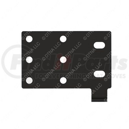 Freightliner 15-27162-001 Bumper Cover Bracket - Left Side, Steel, Black, 0.31 in. THK