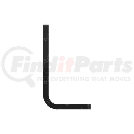 Freightliner 16-18159-001 Suspension Crossmember Bracket - Left Side, Steel, Black, 0.31 in. THK