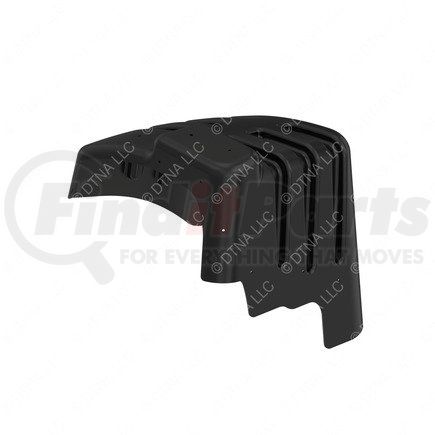 Freightliner 17-17745-002 Bumper Splash Shield - Left Side, Polyethylene, 584.35 mm x 514.15 mm, 3.5 mm THK