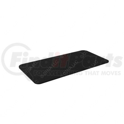 Freightliner 17-18264-000 Mud Flap - Rubber, 530 mm x 250 mm, 6.35 mm THK