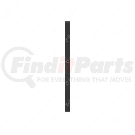 Freightliner 17-18869-001 Engine Noise Shield - Right Side, Acoustic Foam, 495.5 mm x 207.7 mm, 25.4 mm THK