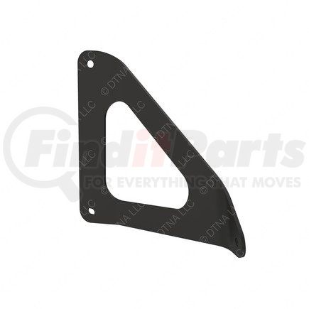 Freightliner 17-18829-000 Hood Panel Brace - Left Side, Steel, Black, 4.55 mm THK
