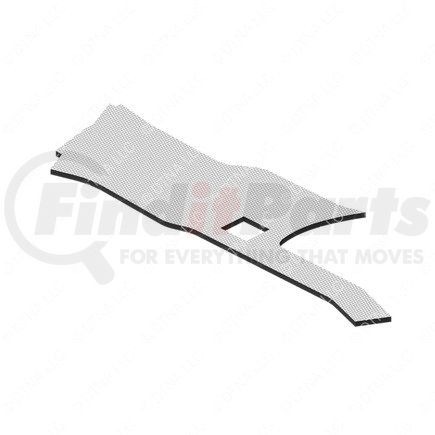 Freightliner 17-18980-001 Engine Noise Shield - Open Cell Polyether Polyurethane, 2039.06 mm x 659.83 mm