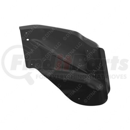 Freightliner 17-19038-001 Mud Flap - Right Side, Polyethylene, Black, 785.44 mm x 653.47 mm, 3 mm THK