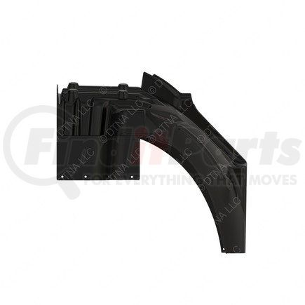 Freightliner 17-15453-013 Truck Half Fender - Right Side, Polyester, 858.88 mm x 640.24 mm, 4 mm THK
