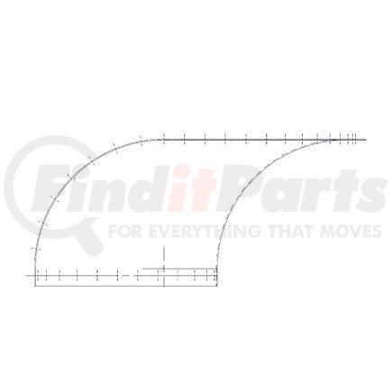 Freightliner 18-26278-001 Roof Skin - Aluminum, 0.05 in. THK