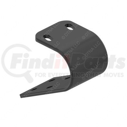Freightliner 17-19489-000 Hood Pivot - Left Side, Steel, Black, 183 mm x 101.6 mm, 8.2 mm THK