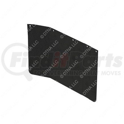 Freightliner 17-20563-000 Mud Flap - Rubber, 577 mm x 380.4 mm, 2.5 mm THK