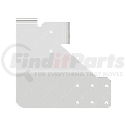 Freightliner 18-38421-000 Step Assembly Mounting Bracket - Left Side, Aluminum, 0.25 in. THK