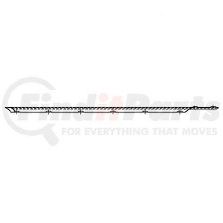 Freightliner 18-30776-007 Door Interior Trim Panel - Right Side, Aluminum, 31.5 in. x 25.5 in., 0.05 in. THK