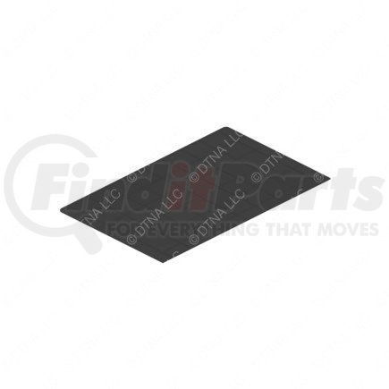 Freightliner 18-48085-002 Baggage Compartment Mat - Polyvinyl Chloride, 856 mm x 533 mm, 4.7 mm THK