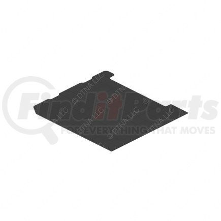 Freightliner 18-48086-000 Baggage Compartment Mat - Right Side, Polyvinyl Chloride, 649.7 mm x 607 mm