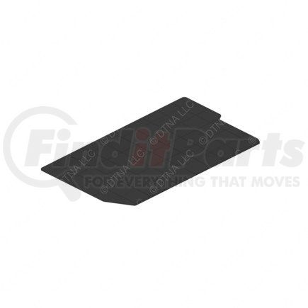 Freightliner 18-48084-000 Baggage Compartment Mat - Left Side, Polyvinyl Chloride, Black, 856 mm x 496.7 mm