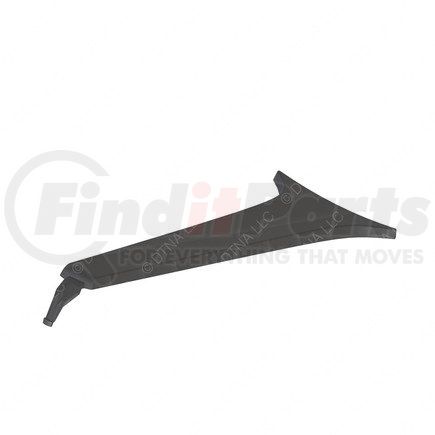 Freightliner 18-41749-004 Dashboard Trim - Right Side, Polycarbonate/ABS, Agate, 2.5 mm THK
