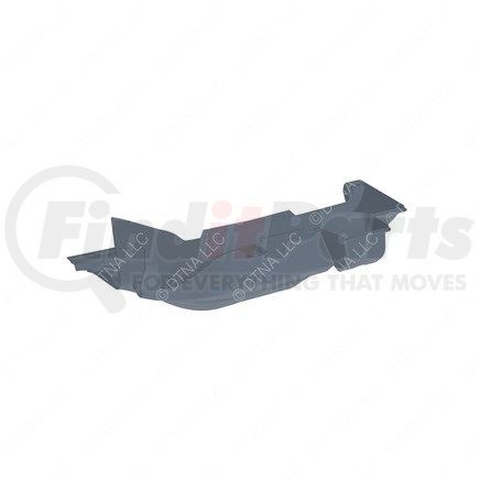 Freightliner 18-53808-000 Lower Dash Duct - ABS, Slate Gray, 3 mm THK