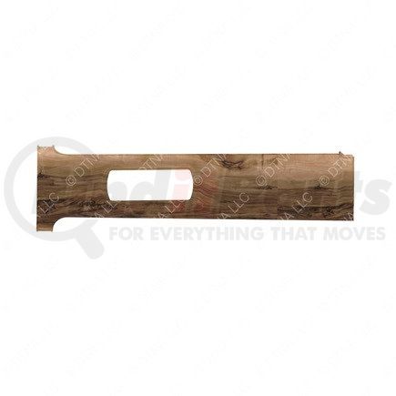 Freightliner 18-58015-001 Sleeper Side Panel Trim - Right Side, ABS, Oregon Burl, 1096.86 mm x 236.95 mm
