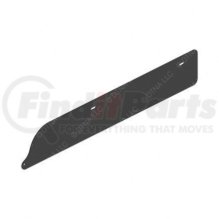 Freightliner 18-48513-009 Side Skirt - Right Side, Black, 875.6 mm x 142.4 mm, 4.76 mm THK