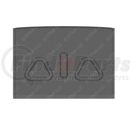 Freightliner 18-48895-008 Roof Skin - Glass Fiber Reinforced With Polyester, 1645.9 mm x 546.2 mm