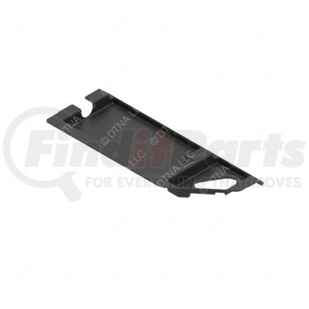 Freightliner 18-63451-002 Battery Box Tray - ABS, Black, 592.6 mm x 223.6 mm, 3.18 mm THK