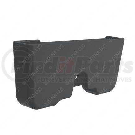 Freightliner 18-64726-000 Sleeper Baggage Compartment Door Latch Cover - Thermoplastic Olefin, Shale Gray, 157.6 mm x 25.7 mm