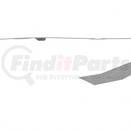 Freightliner 18-65511-003 Cab Door Water Barrier - Right Side, Polyethylene, 824.7 mm x 609.1 mm, 0.3 mm THK