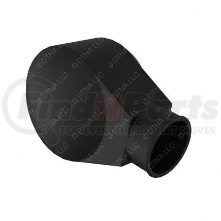 Freightliner 18-66630-000 Deployable Step Cover - Rubber, Black, 1 mm THK