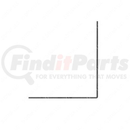 Freightliner 18-67428-000 Engine Noise Shield - Right Side, Stainless Steel, 386.47 mm x 326.16 mm