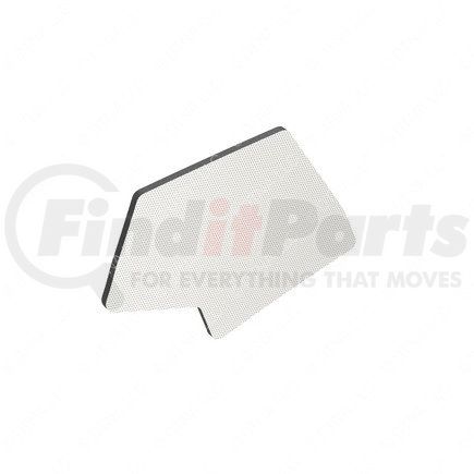 FREIGHTLINER 18-67569-003 - engine noise shield - right side, polyurethane, 714 mm x 566.8 mm, 25.4 mm thk | liner - hood, side, right hand, 126, adr