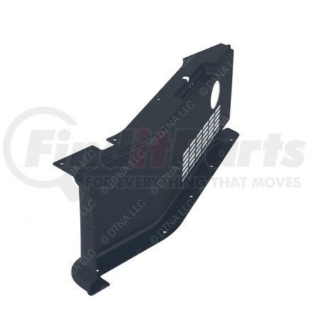 Freightliner 18-72029-000 Sleeper Bunk Panel - Left Side, Thermoplastic Olefin, Carbon, 1039 mm x 425.8 mm