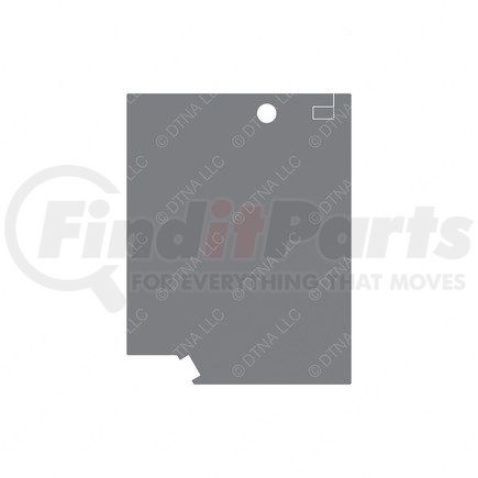 Freightliner 18-71183-003 Floor Cover - Left Hand, 72 in., Under Bunk, Auxiliary Heater, Shore Power