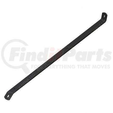 Freightliner 21-28593-001 Bumper Cover Bracket - Right Side, Steel, Black, 0.25 in. THK