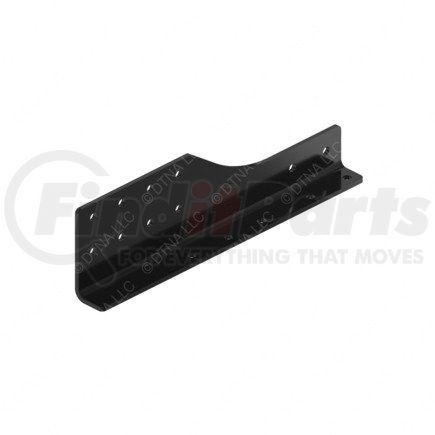 Freightliner 21-28667-000 Trailer Tow Hitch Mounting Bracket - Left Side, Steel, Black, 0.38 in. THK