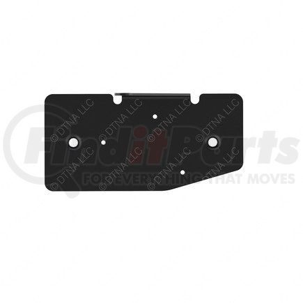 FREIGHTLINER 21-28977-000 - bumper cover reinforcement - left side, steel, black, 2.46 mm thk | reinforcement - bumper - plate, nut, hook, left hand
