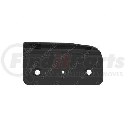 Freightliner 21-28978-001 Bumper Cover Reinforcement - Right Side, Steel, Black, 2.46 mm THK