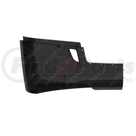Freightliner 21-28980-002 Bumper - Fascia, without Light Cutouts, Painted, Left Hand