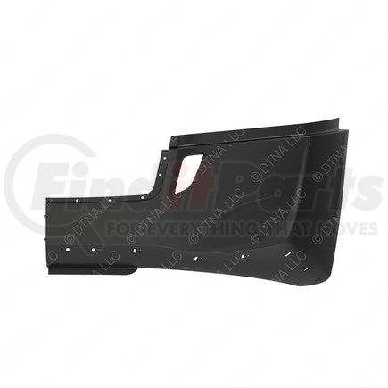 Freightliner 21-28980-010 Bumper End - Thermoplastic Olefin, 1215.79 mm x 844.01 mm, 3.5 mm THK