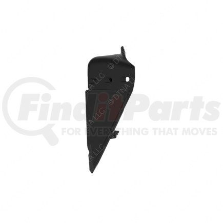 Freightliner 21-28997-001 Bumper Mounting Bracket - Right Side, Aluminum, Black